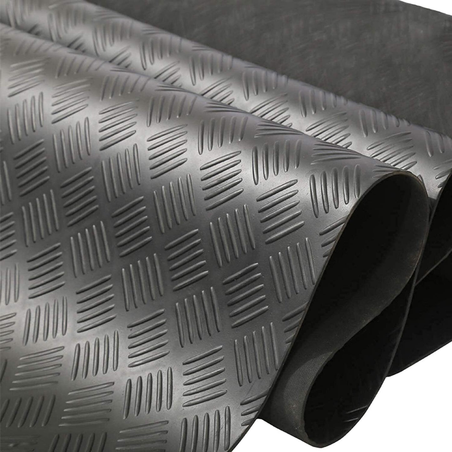 Rubber Flooring Anti Slip Matting Roll - 1.5m Wide