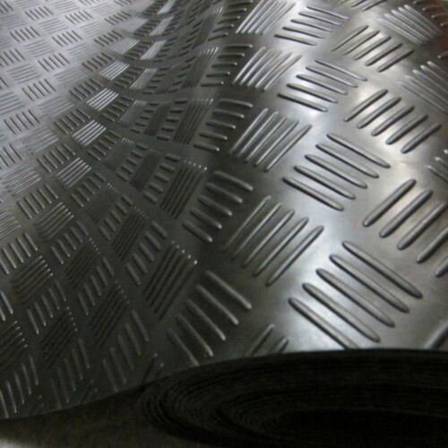 Rubber Flooring Anti Slip Matting Roll - 1.5m Wide