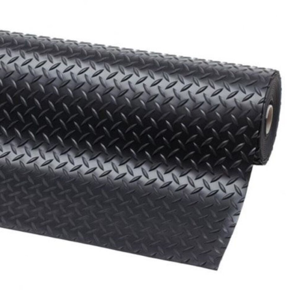 Rubber Flooring Anti Slip Matting Roll - 1.5m Wide