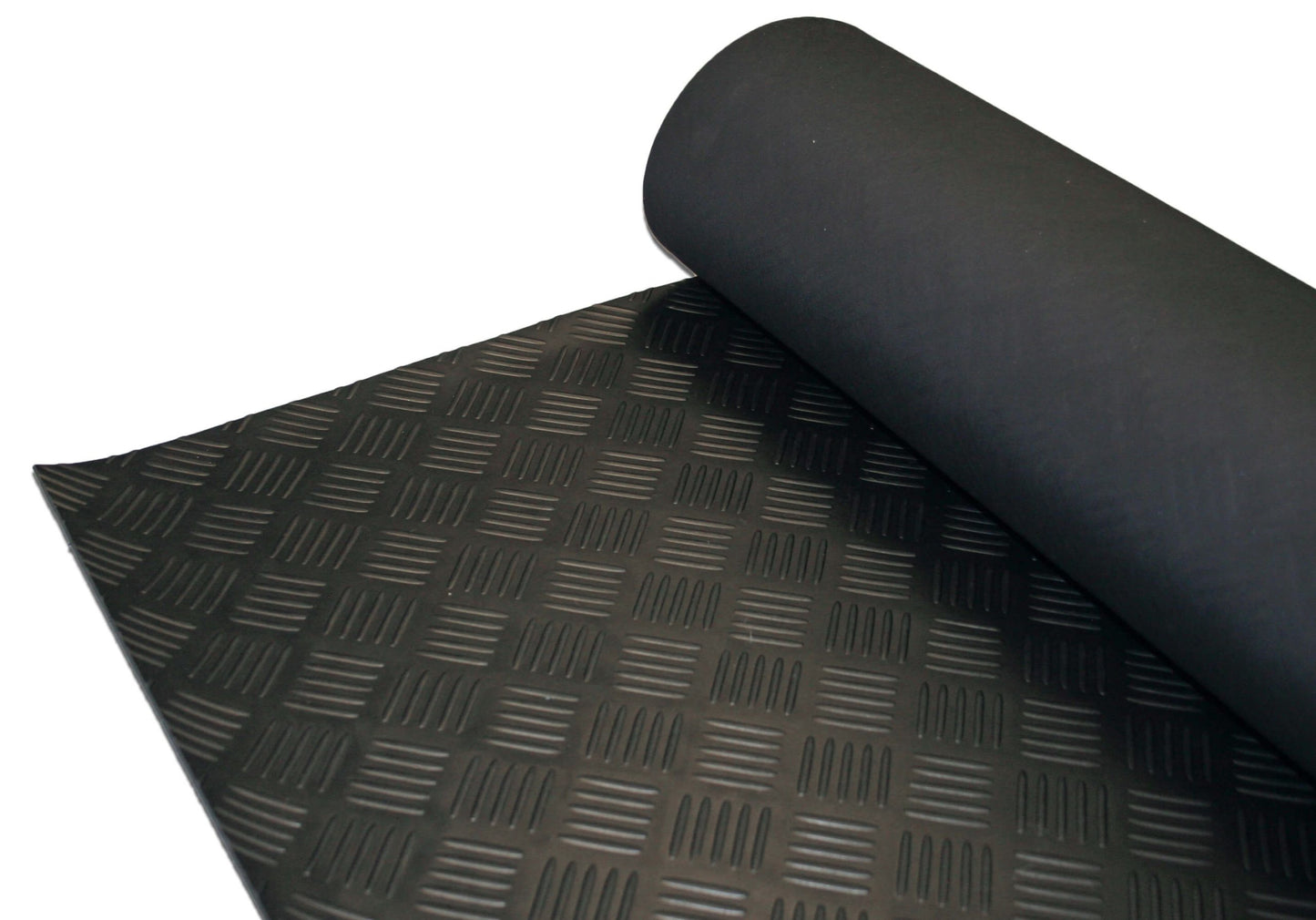 Bar Pattern Rubber Flooring Heavy Duty Matting (3mm Thick)