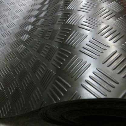 Rubber Flooring Anti Slip Matting Roll - 1.5m Wide