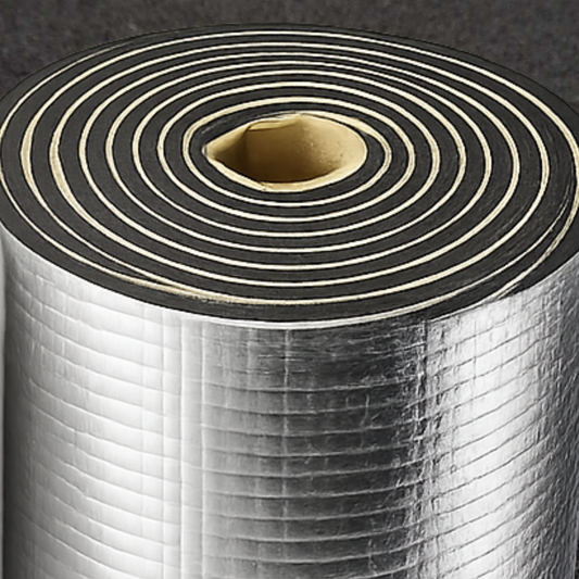 Self-Adhesive Thermal Insulation Foil & Foam (1m x 10m)