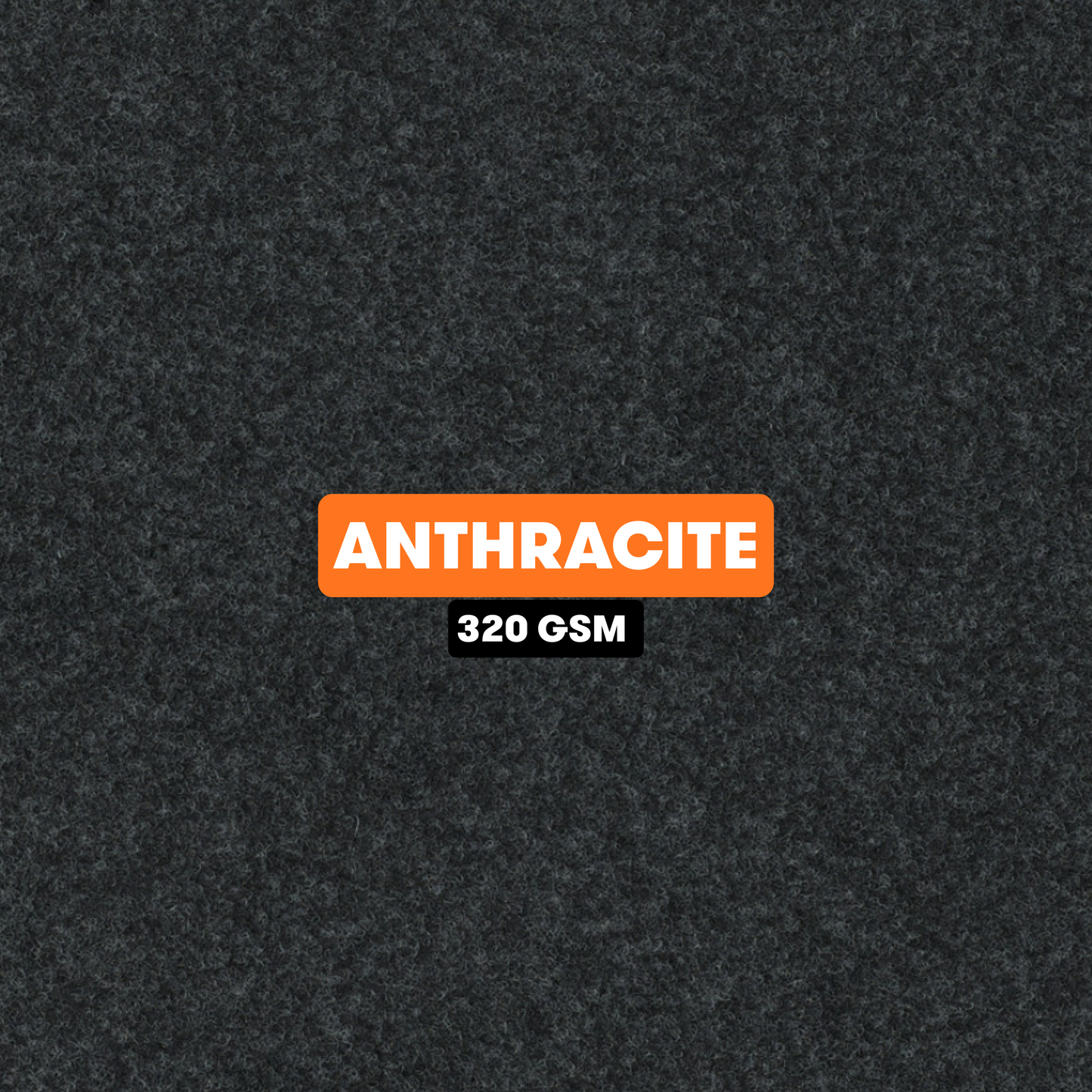 Anthracite Premium 4-Way Stretch Carpet Lining (320 GSM)