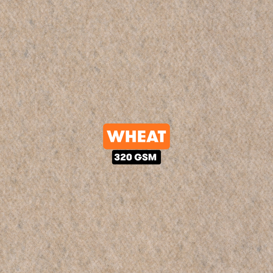 Wheat Premium 4-Way Stretch Carpet Lining (320 GSM)