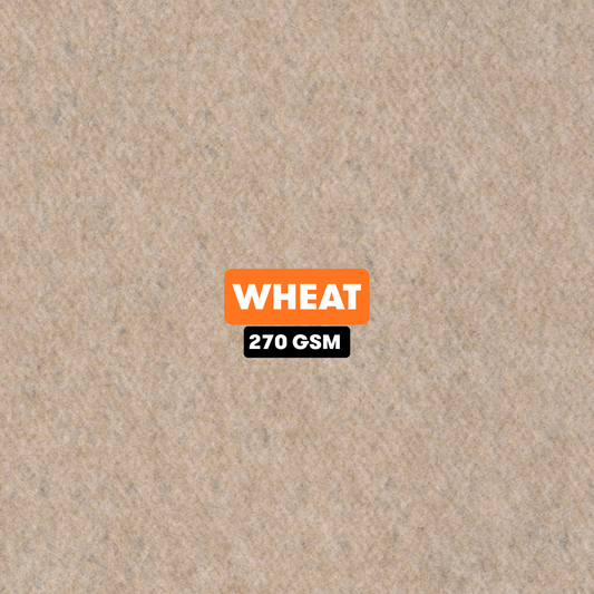 Wheat 4-Way Stretch Carpet Lining (270 GSM)