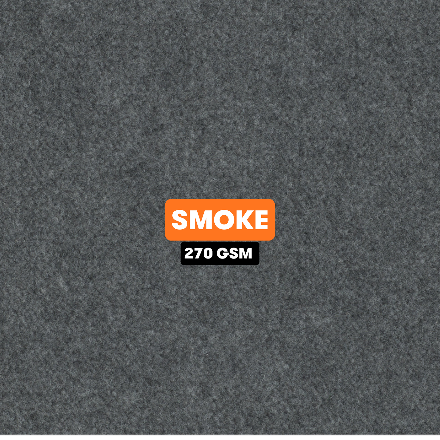 Smoke 4-Way Stretch Carpet Lining (270 GSM)