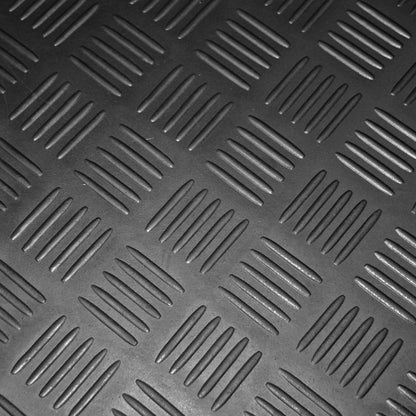 Bar Pattern Rubber Flooring Heavy Duty Matting (3mm Thick)