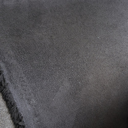 Dark Grey Suede Flexible Stretch Lining Fabric