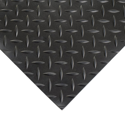 Checker Pattern Rubber Flooring Matting Rolls (3mm)