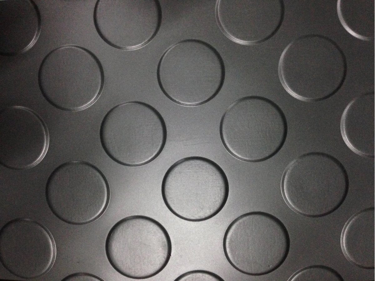 Coin Pattern Rubber Flooring Matting Roll (3mm)