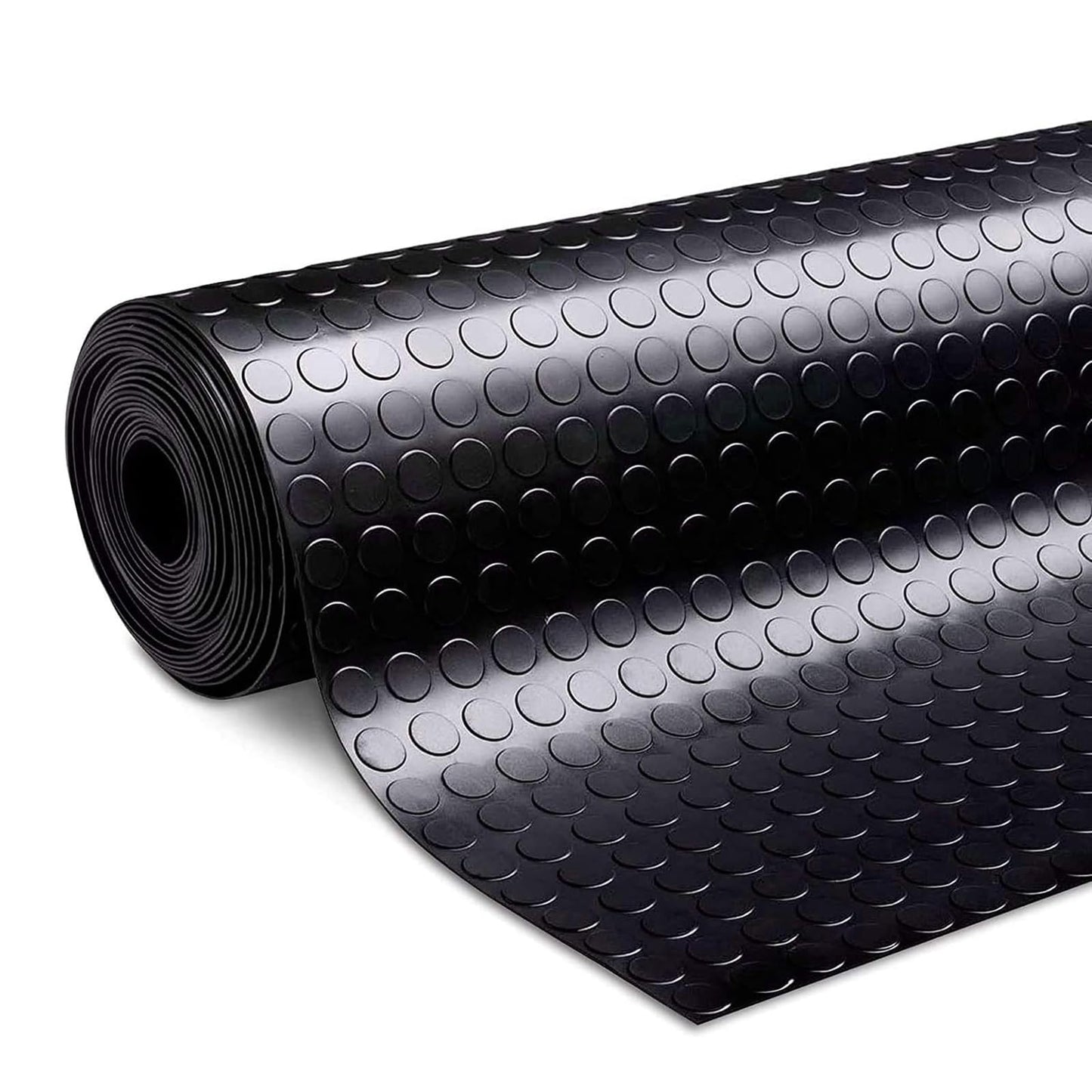 Coin Pattern Rubber Flooring Matting Roll (3mm)