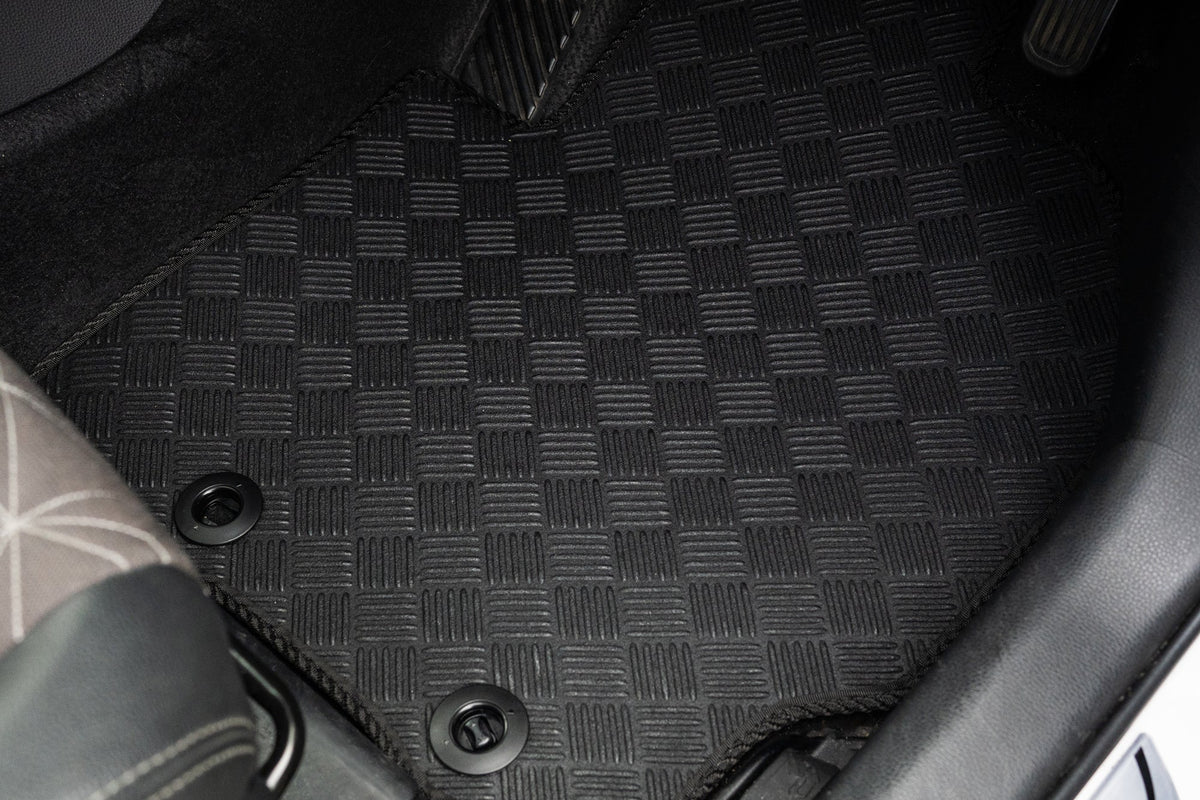 Example mat finish — check vehicle fitment — FORD Transit 2006-2010 Rear Section Swb Tailored Van Mats