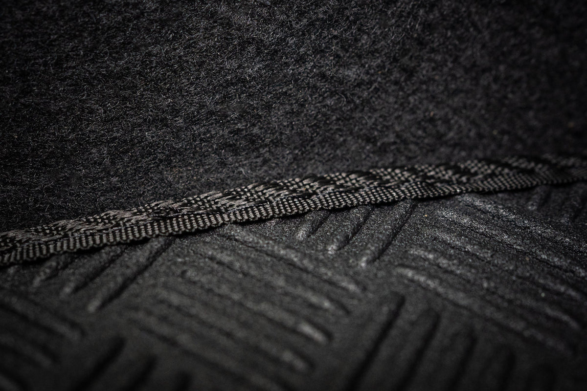 Example mat finish — check vehicle fitment — Toyota Dyna Van Tailored Van Floor Mats