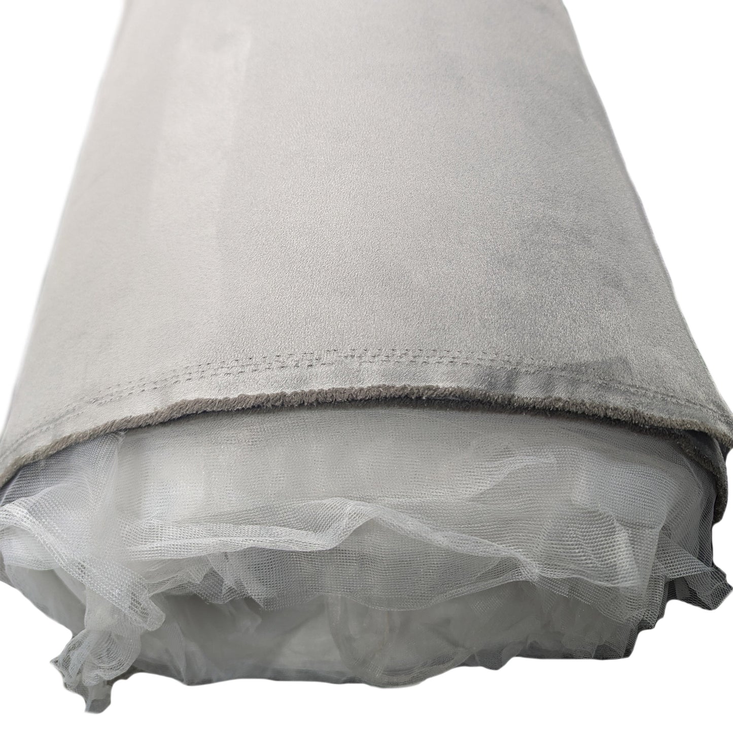 Dark Grey Suede Flexible Stretch Lining Fabric