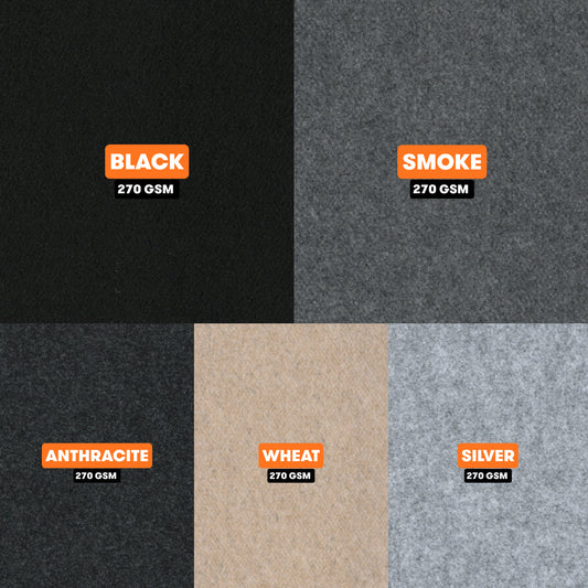 Sample Standard 4-Way Stretch Carpet Lining (270 GSM)