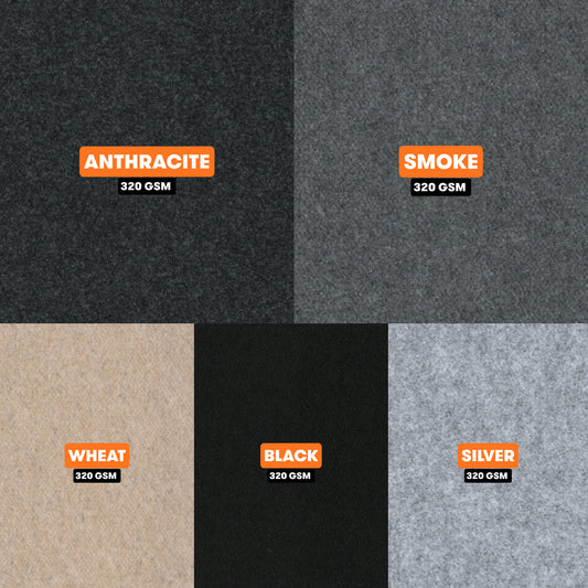 Sample Premium 4-Way Stretch Carpet Lining (320GSM)