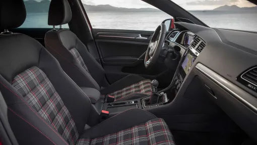 Tartan Fabric GTI Style Scrim Foam Backed - 30m Linear ( 1.5m wide )