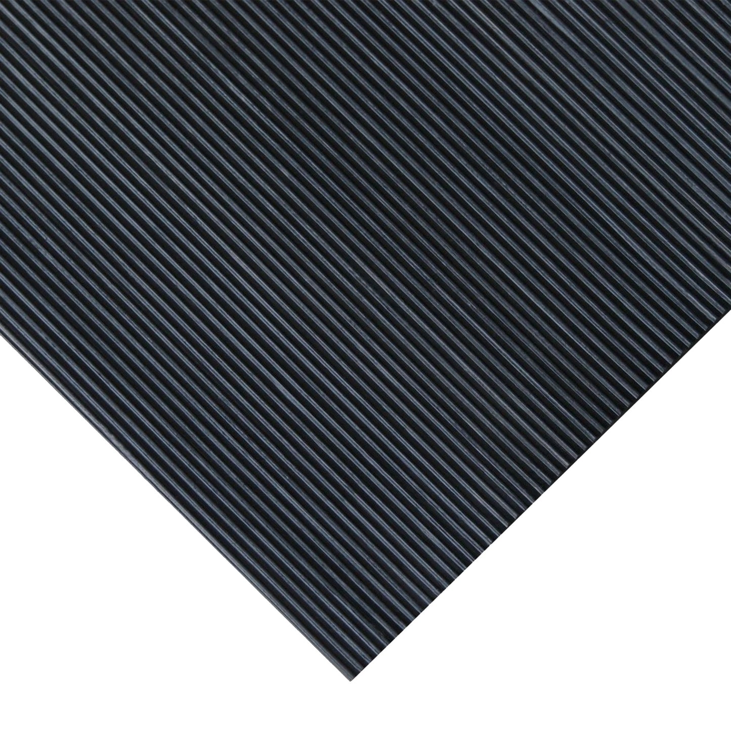 Ribbed Pattern Rubber Flooring Matting Rolls (3mm)