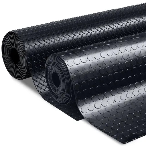 Rubber Flooring Anti Slip Matting Roll - 1m Wide