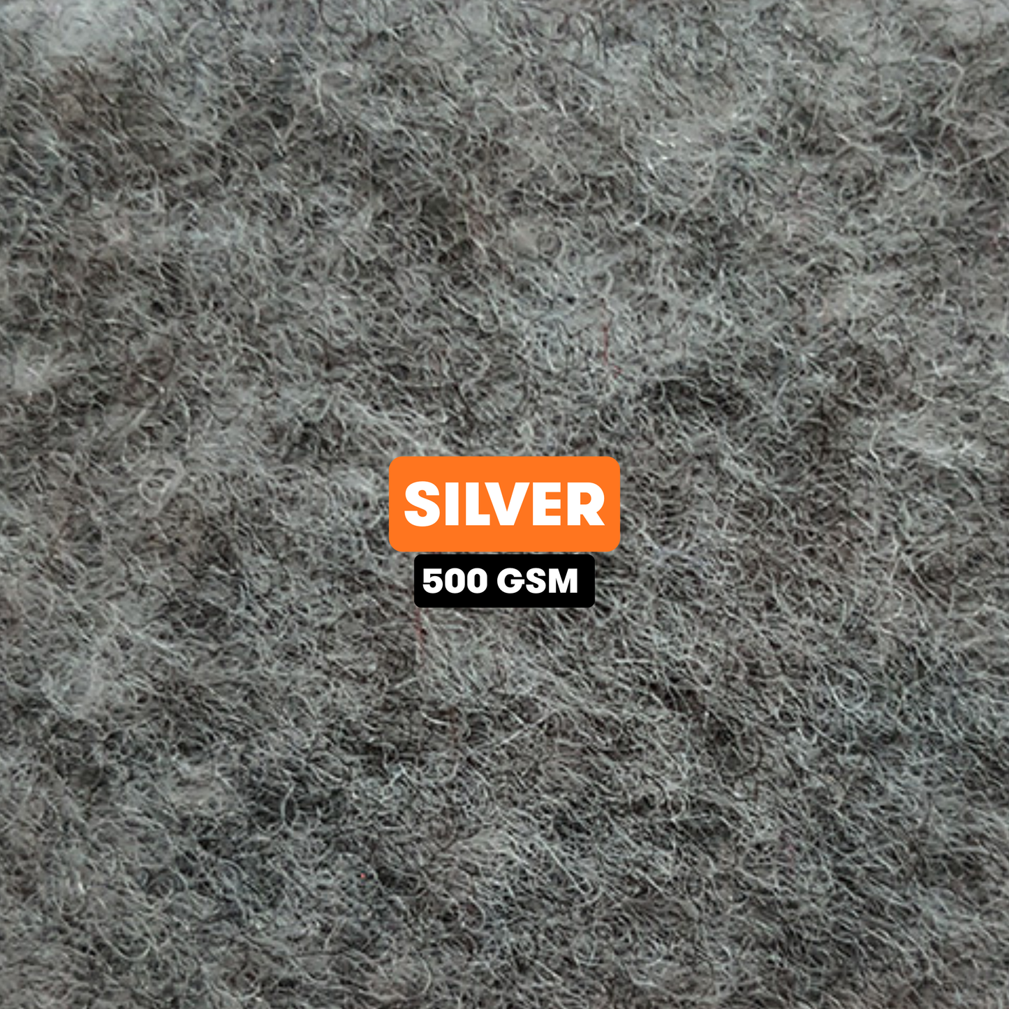 Silver VELTRIM Non-Stretch Carpet Lining (500 GSM)