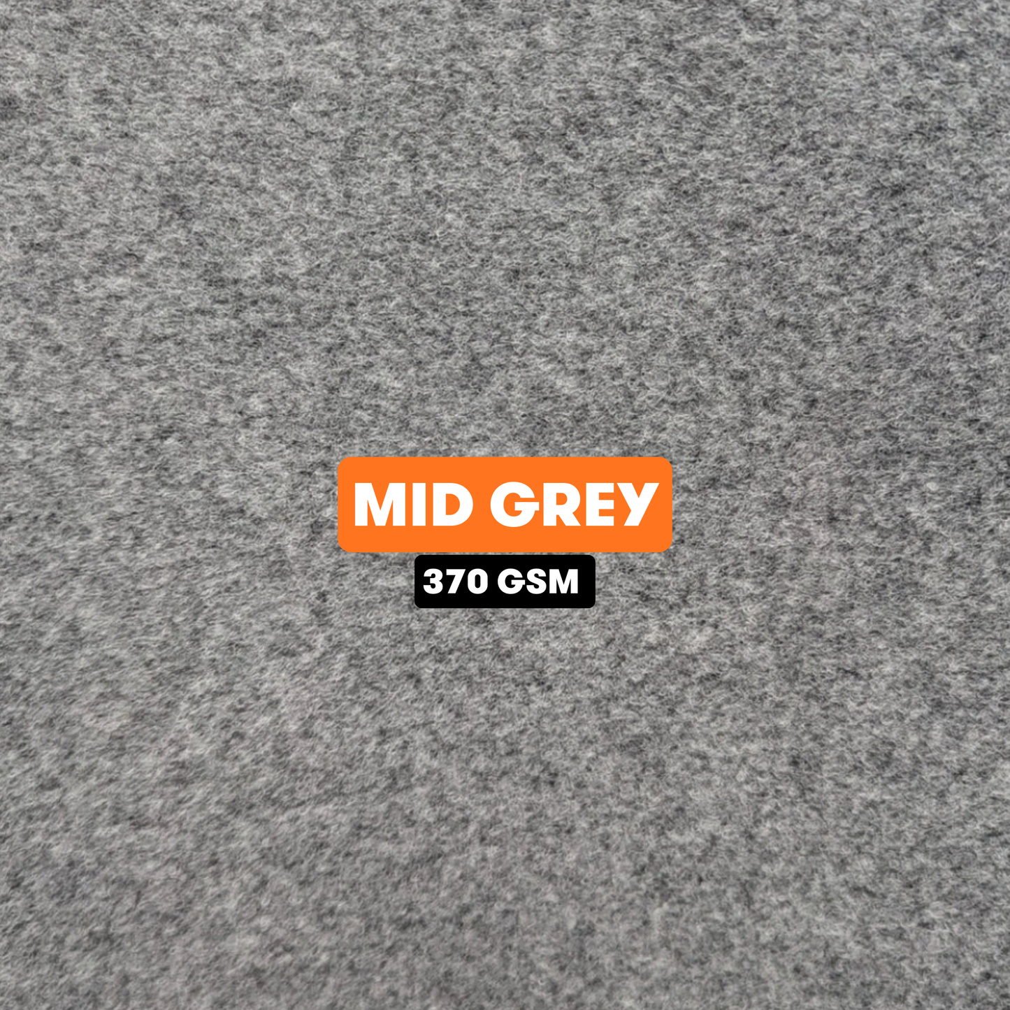 Mid Grey Luxury 4-Way Stretch Carpet Lining (370 GSM)