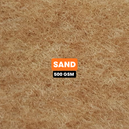 Sand VELTRIM Non-Stretch Carpet Lining (500 GSM)