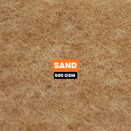 Sand VELTRIM Non-Stretch Carpet Lining (500 GSM)