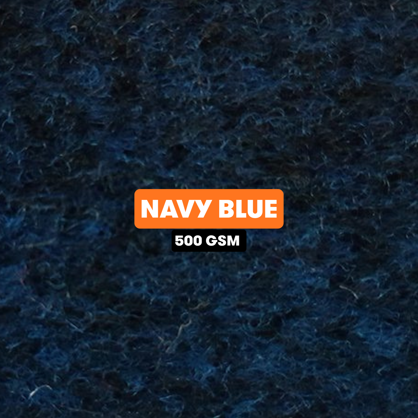 Navy Blue VELTRIM Non-Stretch Carpet Lining (500 GSM)