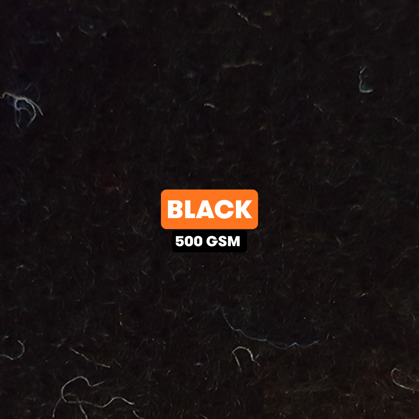 Black VELTRIM Non-Stretch Carpet Lining (500 GSM)