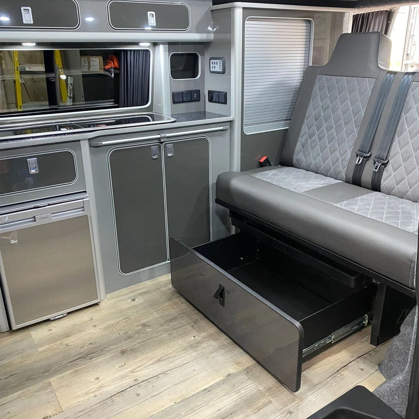 Premium Rock & Roll Foldable Seats/Bed (MOT & Crash Tested)