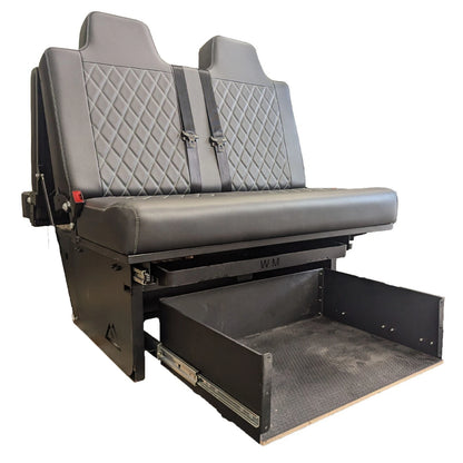 Premium Rock & Roll Foldable Seats/Bed (MOT & Crash Tested)